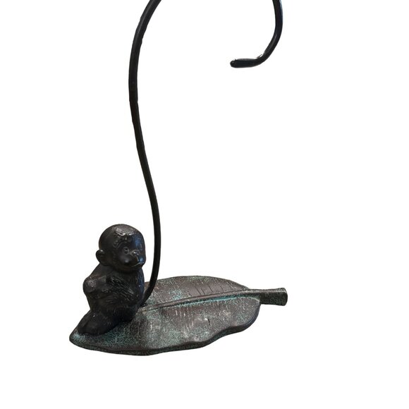 VTG Iron Monkey Banana Holder Fruit Stand by Upper Deck RARE - Picture 10 of 13
